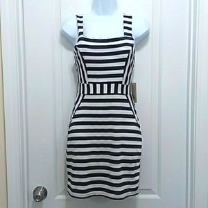 Bebop Navy & Cream Stripe Dress